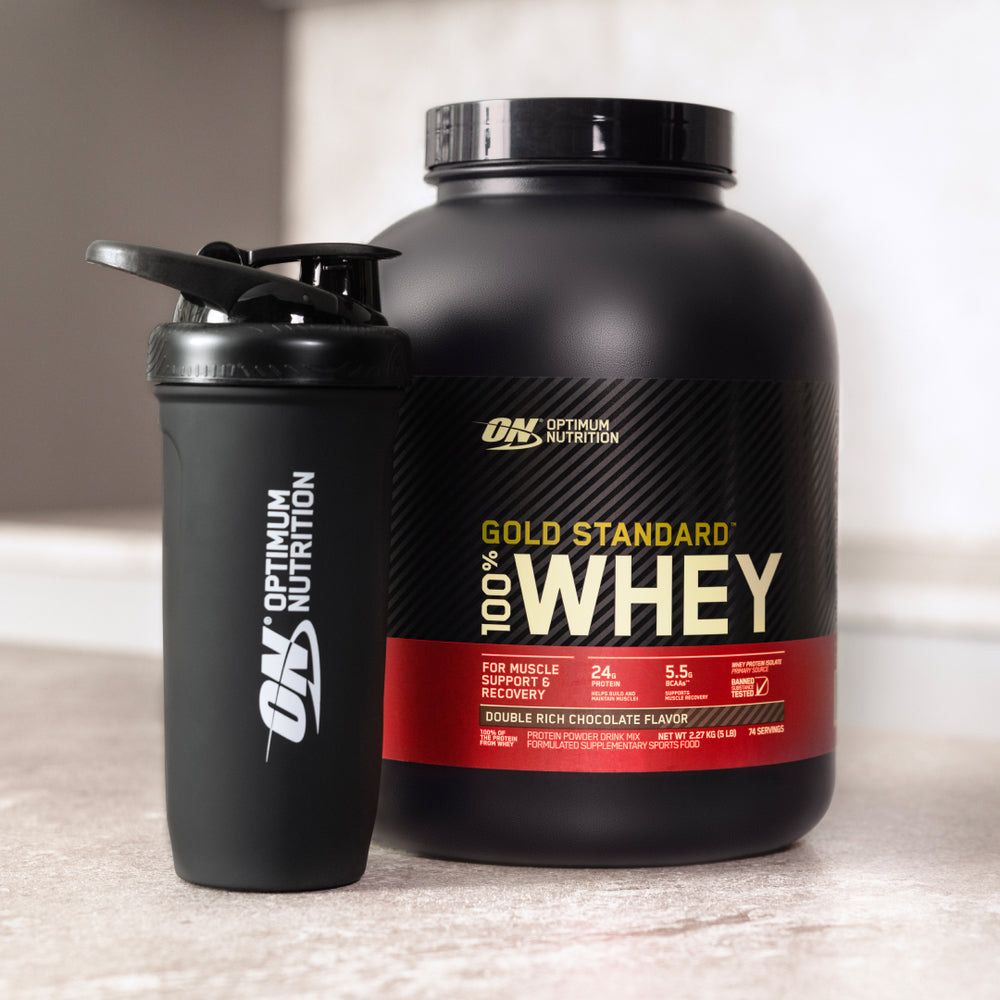 Gold Standard Whey von Optimum Nutrition mit Shaker