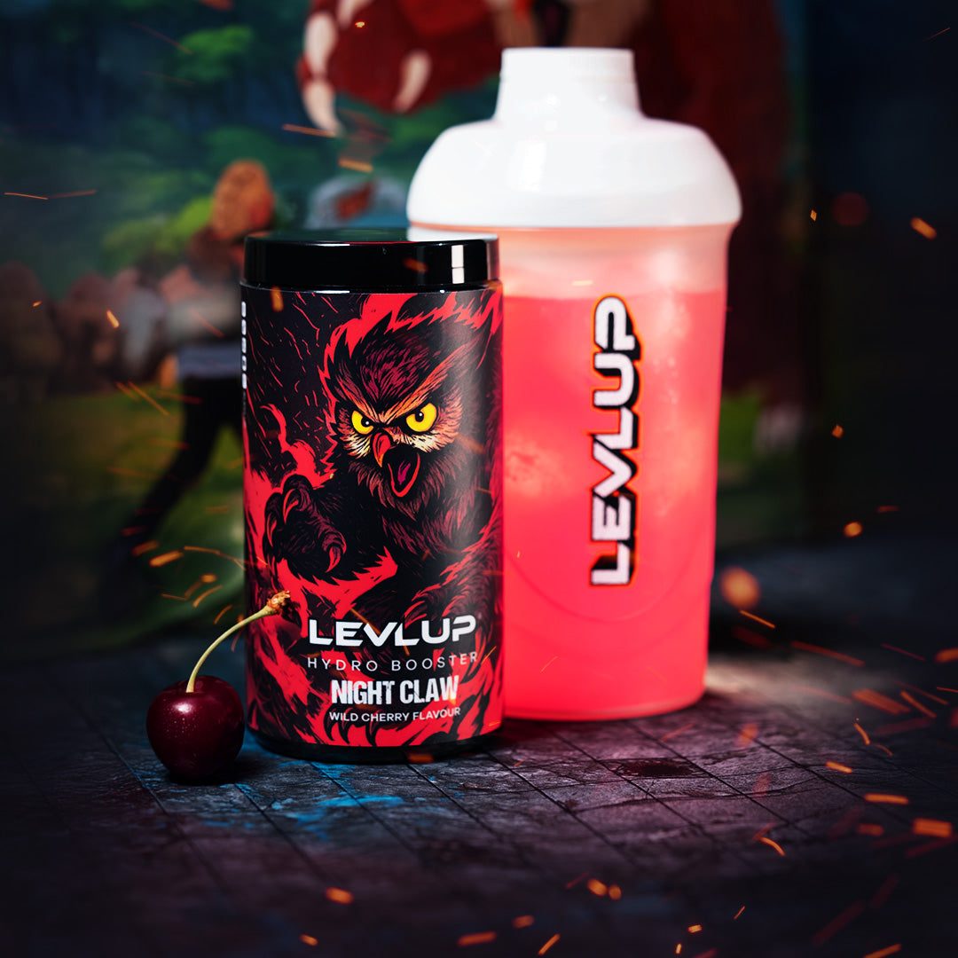 LevlUp Gaming Booster Night Claw mit Shaker